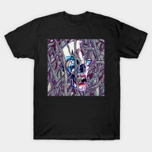 Skull in the weeds T-Shirt